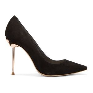 Sophia Webster Coco Flamingo Black Suede